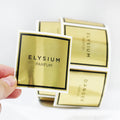Custom Stickers logo Custom Candle Labels Gold Foil Vinyl Stickers for Soy Candle Jars Waterproof Glossy PET Adhesive Labels