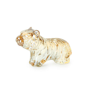 Mini Crystal Tiger Figurines Glass Animal Paperweight Home Table Ornament Decors Great Kids Birthday Gifts