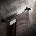 Wall Mounted Bathroom Towel Bar 304 Stainless Steel Silver Towel Rack Bathroom Accessories Toilet Paper Holder for Washroom