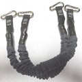 Gymarts Custom Sleeved Bungee Rope Resistance Tube Bands with Carabiner