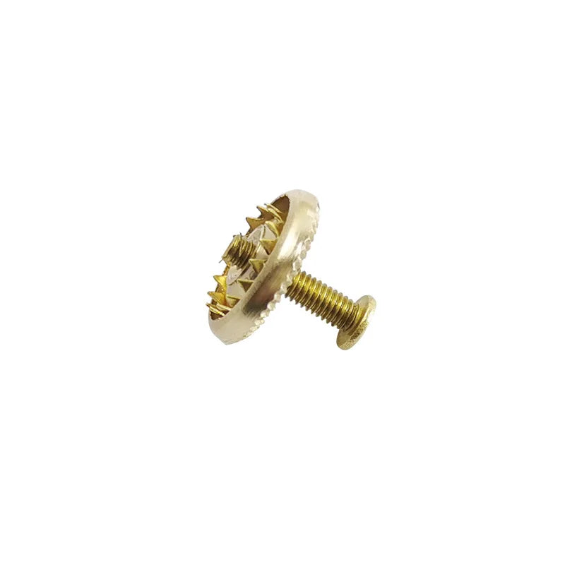 Wholesale Metal Pin Backs Screw Locking Pin Keepers Enamel Pins Accessories Round Clutch Fastener