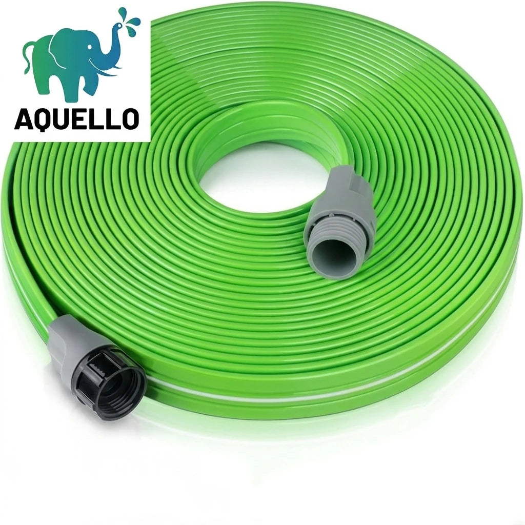 Hot Sale Flat Sprinkler Hose with Holes Soaker Drip Hose Pipes System for Garden Irrigation Rubber/PVC 60 psi