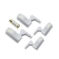 TOCO Hinge LED Tape Light Cabinet Hinge Lamp Modern Design Warm/White Light for Kitchen Living Room Bedroom Bathroom Home Office