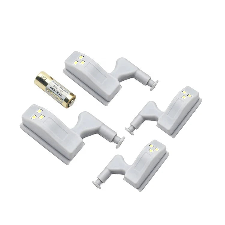 TOCO Hinge LED Tape Light Cabinet Hinge Lamp Modern Design Warm/White Light for Kitchen Living Room Bedroom Bathroom Home Office