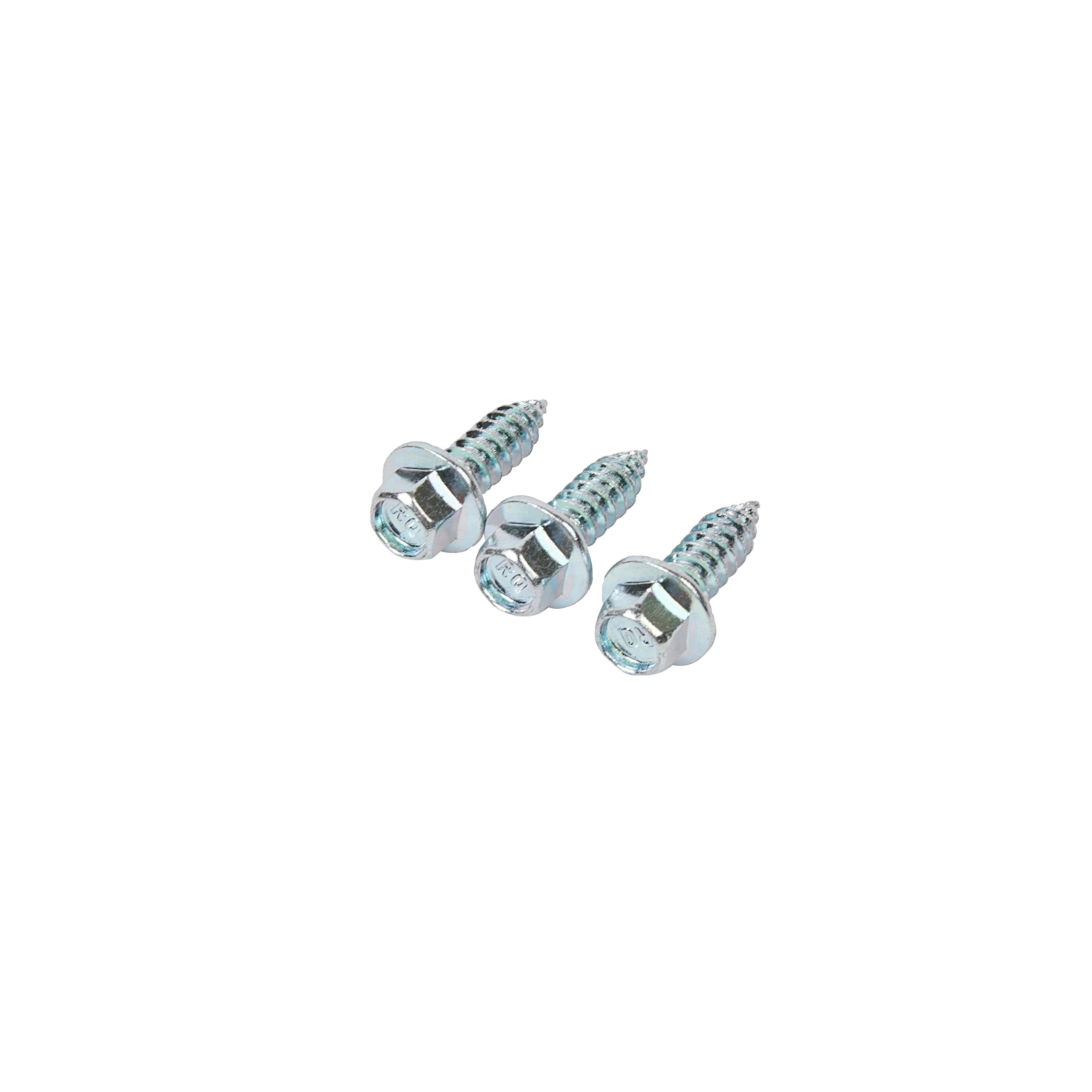 Customized High Quality GB Standard 2008c Full Threaded F Type Wear Resistant Zinc Plated Self Tapping Hexagonal Flange Screw