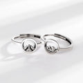 Retro Fashion Student Jewelry Adjustable Ring Shanmeng Vow Ring Valentine's Day engagement Gift Couple Ring