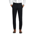 Autumn-Winter Men's DM Australian Wool Underlining Fleece Pants Business Suit with Button Closure Warm Trousers for Gentleman