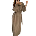 Autumn and Winter S-2XL Sweater Knitted Dress with Matching Coat New French Temperament Midi Length Dresses