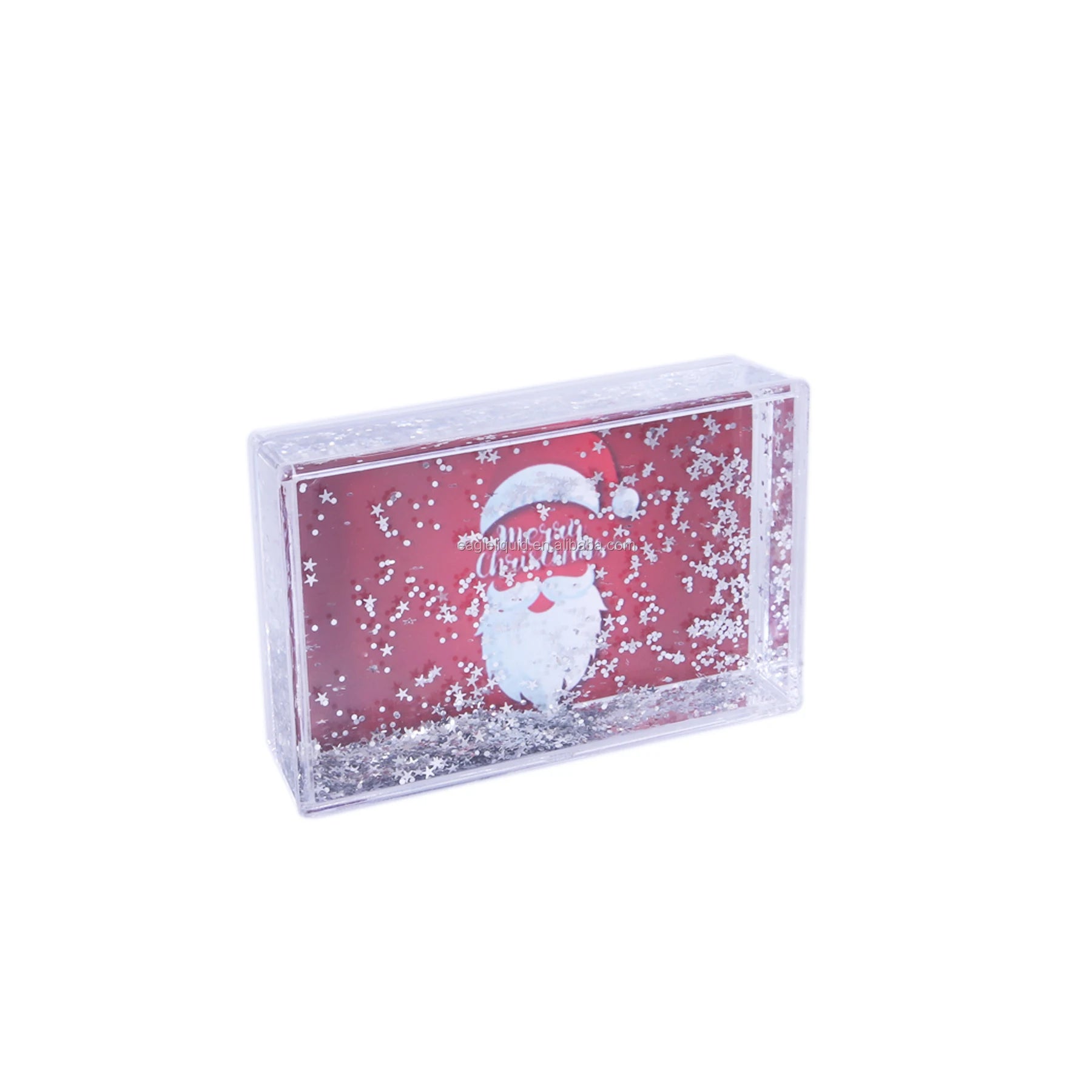 Guangdong Factory Wholesale Memory Recording 2.1x3.4 Mini Size Instax Liquid Glitter Picture Photo Frame with Water