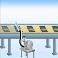 7.5kw Blowing air Blower for Circular air Knife