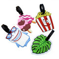 Wholesale Cartoon Travel Check-in Tags PVC Soft Plastic Luggage Tags Pendant Luggage Tags Luggage for Baggage Accessories