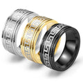 Wholesale of Waterproof and Fashionable Stainless Steel Rings Classic and Personalized Trendy Rings for Both Men and Women