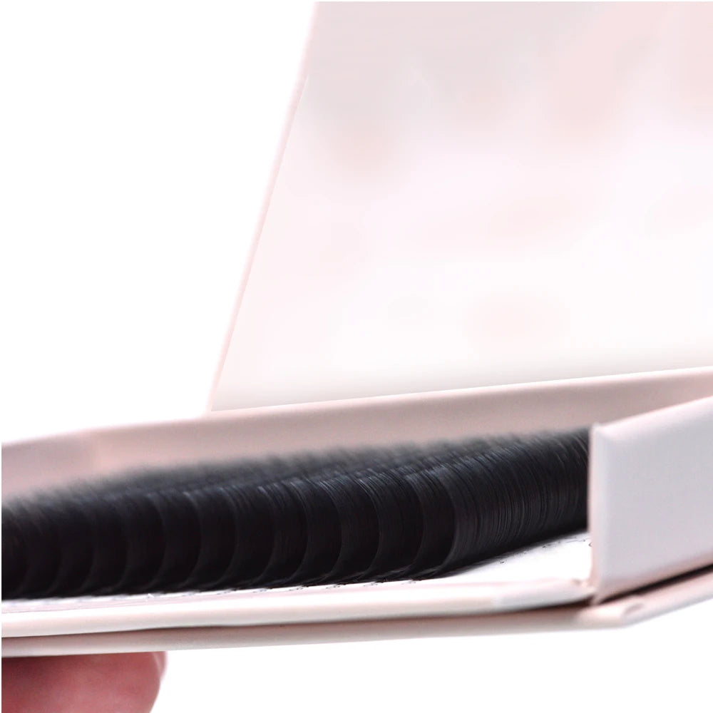 LashPlus Cashmere Lash Extensions Tray 0.02 0.03 0.05 Premium Matte Black Volume Lash Trays Wholesale Eyelash Extension Trays