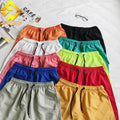 Customized Logo Men Summer Solid Color Beachwear Polyester Wholesale Men's Swim Shorts