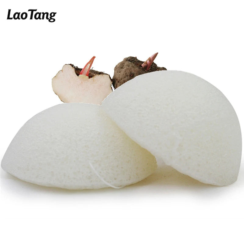 Konjac Sponge Organic 100% Natural Sponges Konjac With Private Label
