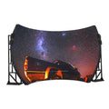 Watching Movie Playing Game Curved ODM P2 P4  Led Light hd Display Realistic 4D Experience Creative Screen Dome LED Display