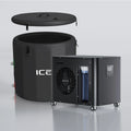 ICEGALAX Inflatable Cold Plunge Tub With Chiller Outdoor Ice Bathtub Pod Cold Plunge Tub