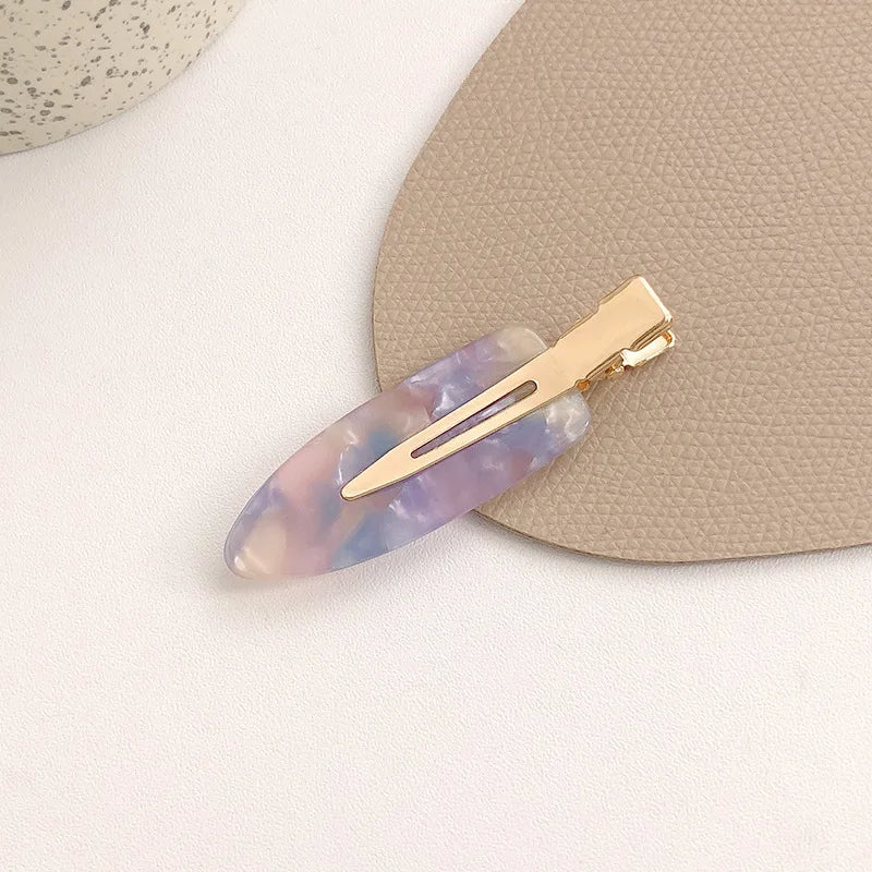 Korean Vintage-Style Women's Hair Accessories Acetate Hair Bobby Pins No-Bend or Crease Durable Metal Hairgrips