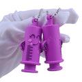 Best Quality Abre Ampolla Enfermera PVC Rubber Ampoules Opener with Ball Chain