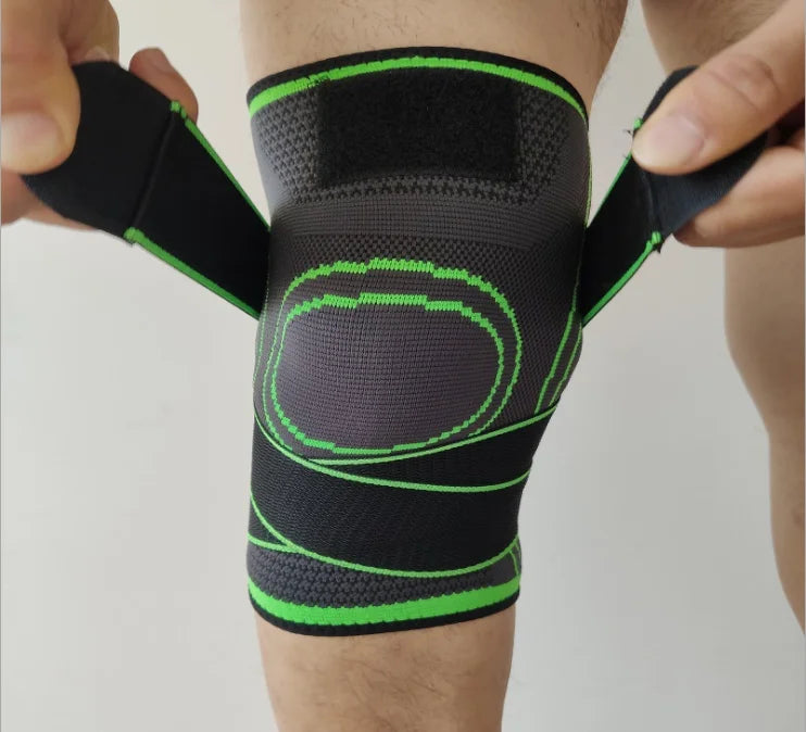 Outdoor Cycling Polyester Adjustable Joint Athletes Tactical Knee Brace Knee Sleeve