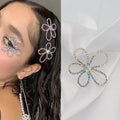 2021 Fashion Woman Hair Accessories Triangle Hair Clip Pin Metal Geometric Alloy Moon Circle Hairgrip Barrette Girls Headwear