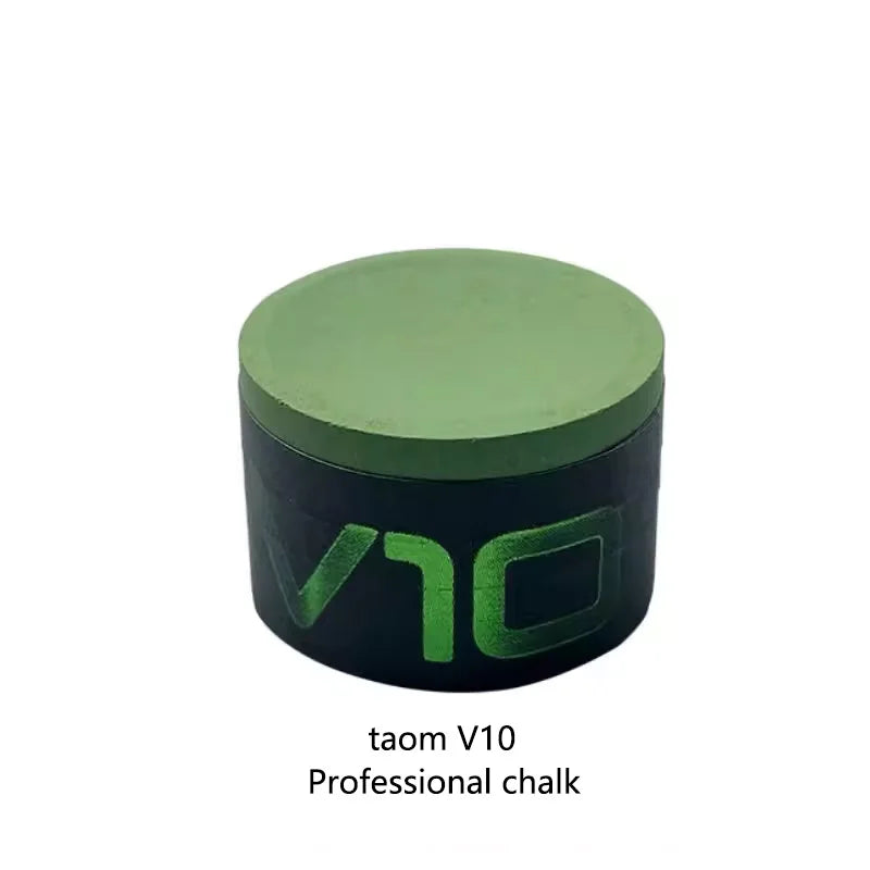 Original TAOM Chalk Professional Billiard Supplies Accessories Snooker Cue Powder Mute Durable Powdering V10 1PCS MegaBDM