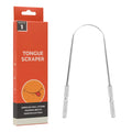 Hot Sale Oral Care U-shape Non-Synthetic Grip Premium Metal 304 Stainless Steel Tongue Cleaner Tongue Scrape