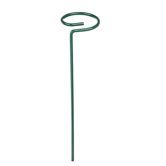 Dropshipping 40cm Single Stem Garden Stakes Modern Stainless Steel Plant Support Cage Ring Durable Feature