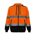 Custom Logo Men's New 4 Way Stretch Workwear Safety Jacket Pants Hivis Construction Uniforms Waterproof Fluorescent MegaBDM