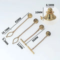 Gold Plated Brass Flat Clutch Pin Backs Chain Metal Tie Tacks with Fastener Clasp Locking Label for Tie Clips Tie Bars Tie Pins