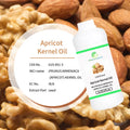 100% Pure Natural Organic Apricot Kernel Essential Oil Cold Pressed Carrier Oil Not Odor 1 Liter Bottles 2 Year Shelf Life for