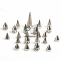Black Punk Spike Rivet Screw Bead DIY Metal Cone Studs Leather Craft Spots Rock for Clothing Shoes Bags Decoration
