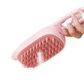 Portable 3 in 1 Silicone Pet Grooming Set ABS Plastic Combing Brush for Cat Dog Hair Steam Bath New Technology Pet Cleaning Tool