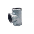 3/4" High Pressure Cast Iron Malleable Iron Black Decorative Tee Pipe Fittings for Home Furniture