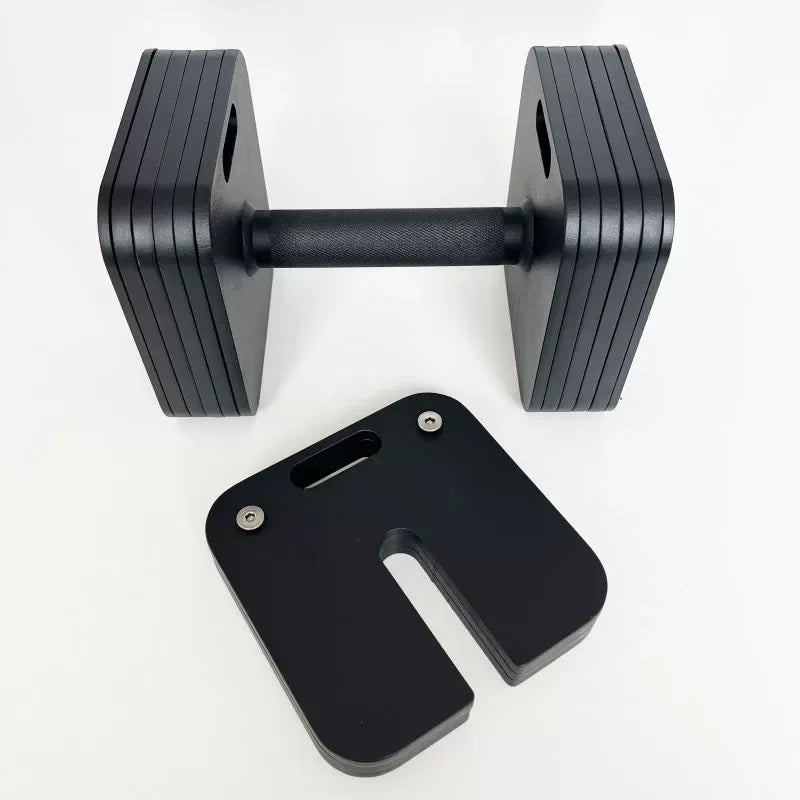 Efficient Men's Fitness Home Training Set Quick Adjustment Detachable Dumbbells 20kg Iron & Cast Iron Material
