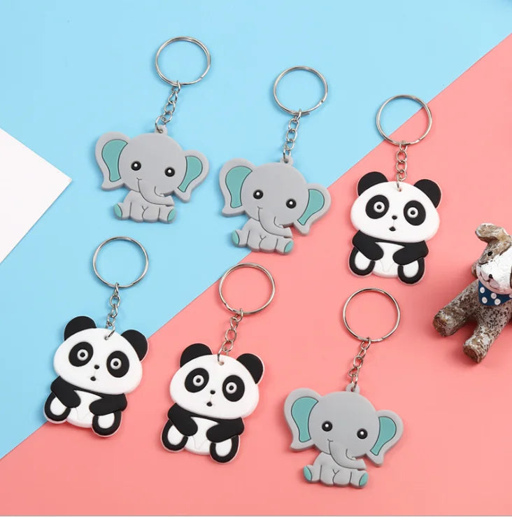 Custom Design Keychain Soft 2D Rubber PVC Key Chain