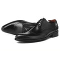 New Fashion Men's Brogue Dress Shoes Customizable Casual Oxfords Derby Genuine Cow Waterproof Direct Factory Customization