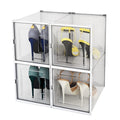 Hot Selling Side Open Door Foldable Storage Box Custom Printed Logo OEM  Shoe Box