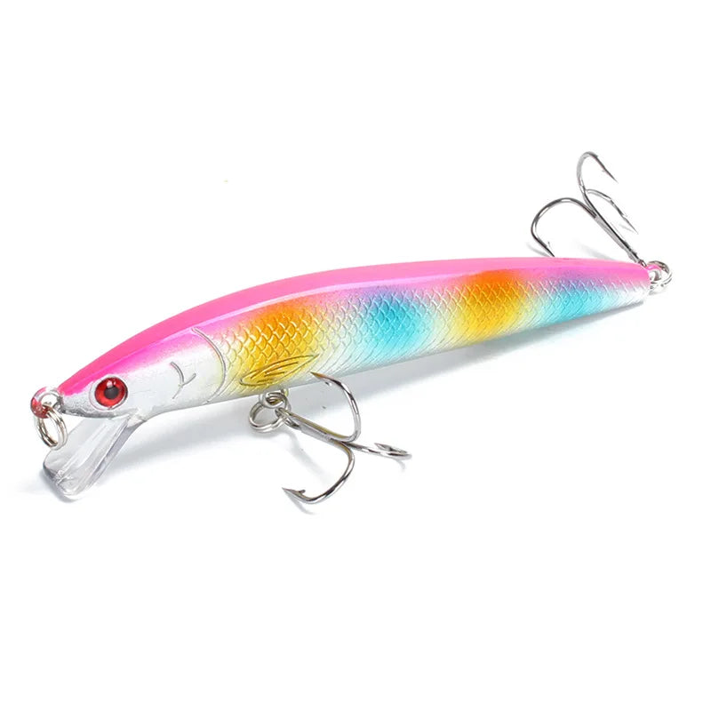 Mega Bass Lure 9.5mm 7.1G Jerk Bait Surface Fishing Lures with 0.5-1.5M Depth