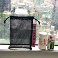 Hot Selling Wholesale Mesh Bag for Packing Black Small Mesh Drawstring Bag