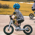 Best Kids Gift K1 12" Aluminum Frame Electric Balance Bike with Brake Line and Plastic Basket 120W 24V