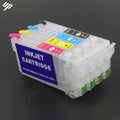 EUR Compatible for Epson 405 405XL WF4830 WF4820 WF3820 WF7830 WF7835 WF7840 Refillable Ink Cartridge with Chip
