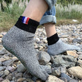 Wholesale Outdoor Performance Barefoot Socks Men Five Toe Anti Slip Cut Resistant Socks