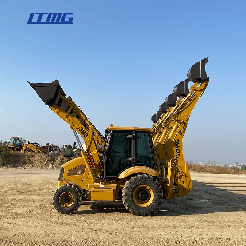 Productos De Inventario Mexicanos Excavadora Cargadora De Retroexcavadora De Entrega Rapida 4 Ruedas Cargadora De 2.5 Toneladas
