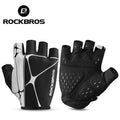 ROCKBROS Cycling Gloves Half Finger Reflective MTB Bike Gloves Thickened Silicone Shock-absorption Sports Gloves Cycle