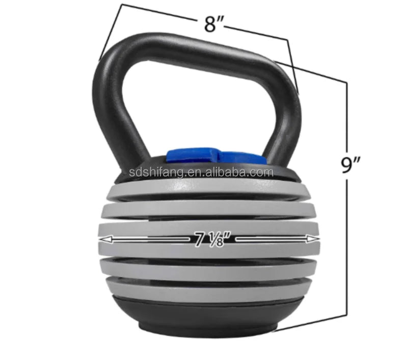 Custom Cast Iron Adjustable Competition Kettlebells 18kg 32kg 40lbs 90lb Mitflly 18kg 32kg 40lbs 90lb Kettlebell E-coat Grip Bow