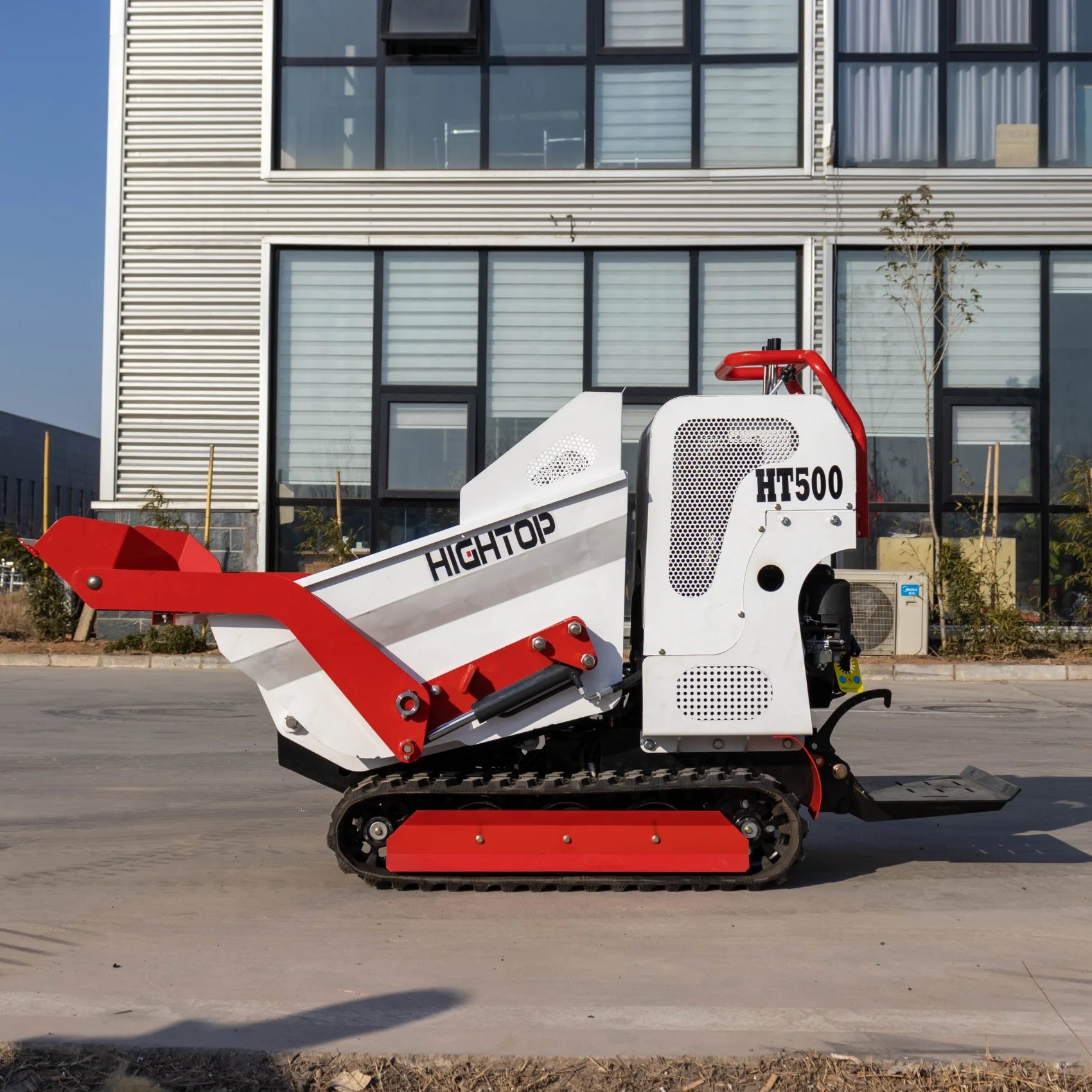 Full Hydraulic Mini Crawler Loader Dumper Trucks Rubber Track Crawler Transporter Dumper 0.6t 0.8t 1.2t 1.5t 2t