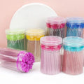 Wholesale Eyelash Spoolies Cleaning Brush Custom Logo Eyelash Mascara Wands for Eyelash Extension Mascara Brush