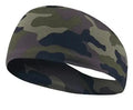 Thin Printed Elastic Headband for Women or Men Non-Slip Sports Towel Wrap Headwear with Protection Function
