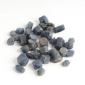 Natural Rough Corundum Stone Raw Crystal Color Blue Rough Corundum Sapphire for Jewelry